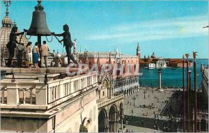 Modern Postcard Venezia The Negroes and the Piazzetta S Marco