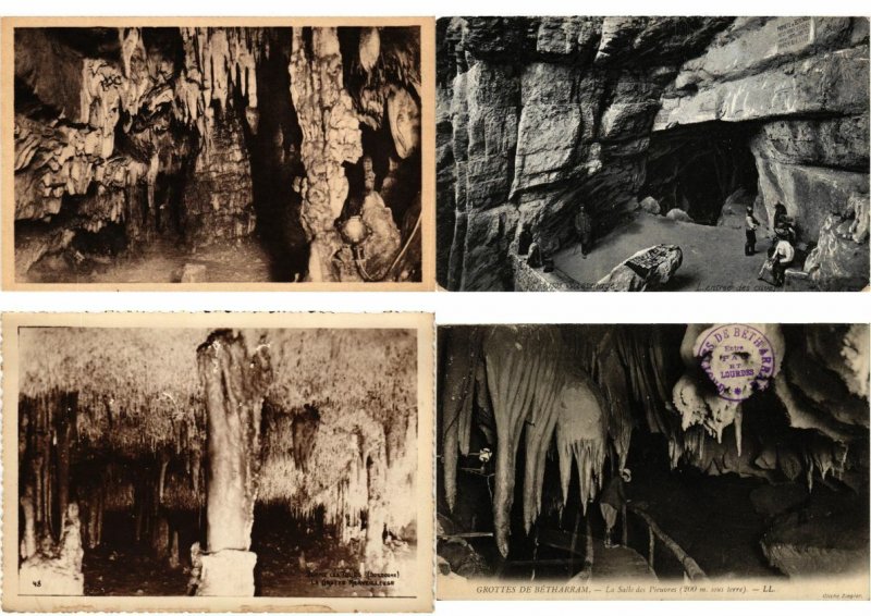 CAVES, GROTTES 900 Vintage Postcards, Mostly FRANCE / BELGIUM Pre-1950 (L2497)