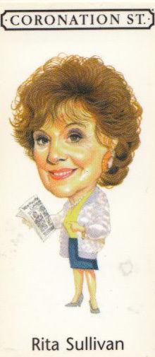 Rita Sullivan Coronation Street Unique Tiny Miniature Collectors Card