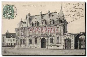 Old Postcard Bank Caisse d & # 39Epargne Coulommiers