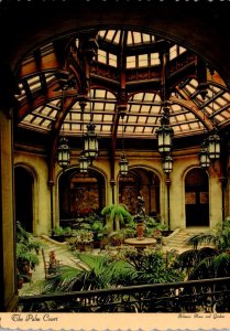 North Carolina Asheville Biltmore Estate and Gardens Palm Court 1984