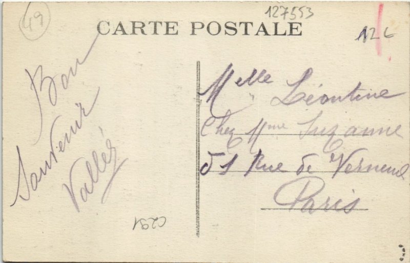 CPA CLEFS - Route de la Fleche (127553)