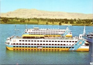 Postcard Egypt Cairo Sheraton Nile Cruises