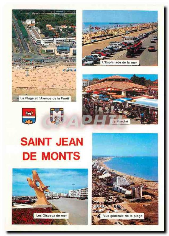 Modern Postcard Saint Jean de Monts Vendee