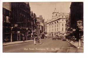 Real Photo, High Street, Kensington, London England, Bateman Optician and