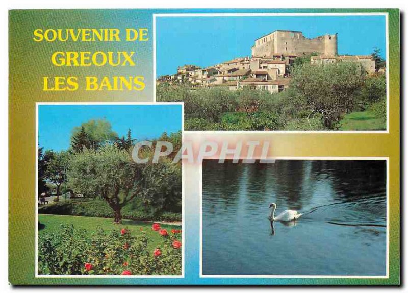 Modern Postcard Remembrance Greoux Les Bains