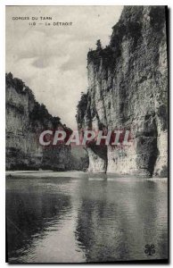 Old Postcard Gorges of Tarn Detroit