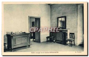 Old Postcard Corsica Ajaccio Corsica Napoleon House Dining Room of the Bonapa...