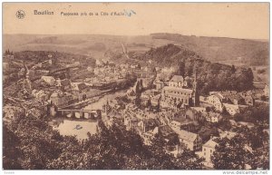Panorama Pris De La Cote d'Auclin, Bouillon (Luxembourg), Belgium, 1900-1910s