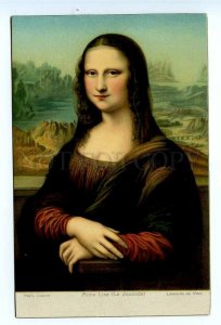 499248 Leonardo da VINCI La Joconde Mona Lisa Vintage postcard Stengel