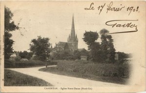 CPA CARENTAN - Église N.-D. nord-est (149655)