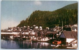 Postcard - Ketchikan Harbor - Ketchikan, Alaska
