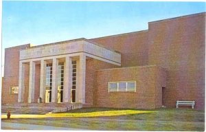 Gymnasium at Grambling College Grambling Louisiana LA, Chrome