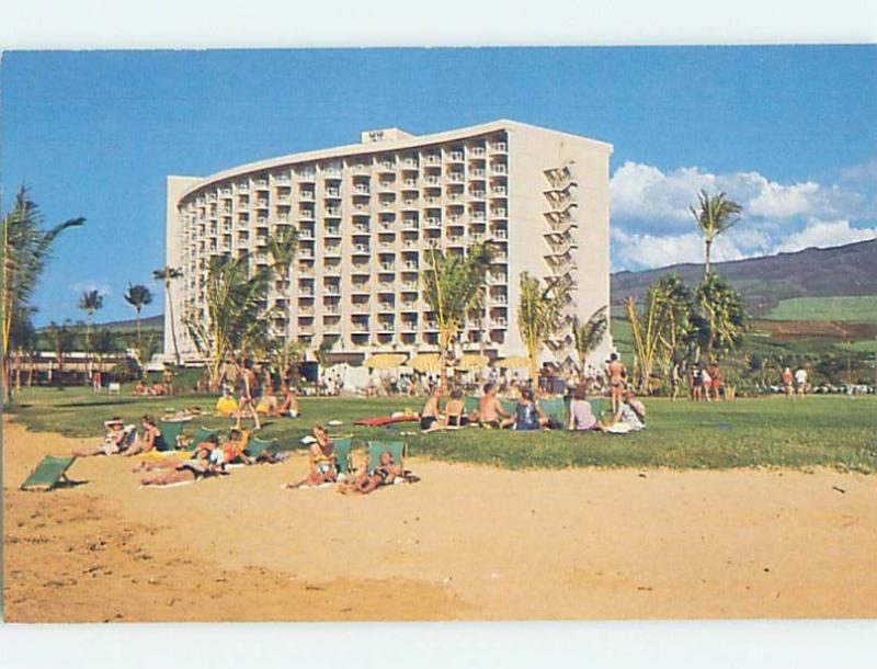 Pre-1980 HOTEL SCENE Maui Hawaii HI G9630