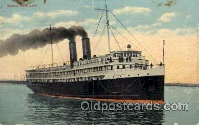 S.S.North Land, Yarmouth, N.S. Steam Boat Steamer Ship 1911 lots of creases, ...