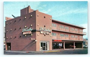 RENO, NV Nevada ~ EL CENTRO MOTEL c1950s Washoe County Roadside Postcard