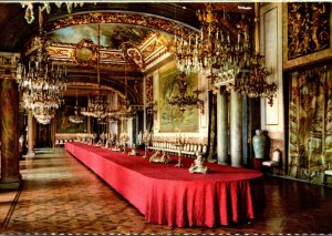 Spain Madrid Royal Palace Gala Dining Room