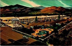 Tempe, AZ Arizona  PARK RIVIERA MOTOR HOTEL  Roadside Motel~Mill Ave  Postcard