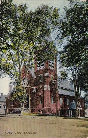 Baptist Church Exeter New Hampshire 1914