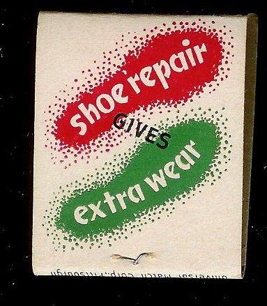 RUDYS SHOE REPAIR Full Unstruck Matchbook