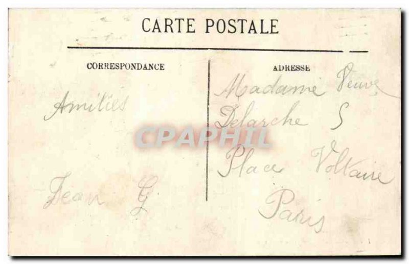 Old Postcard Paris Gare de Lyon