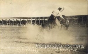 Howard Tegland Western Cowboy, Cowgirl Unused light indentation in card