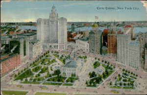 B579 United States New York City Civic Center