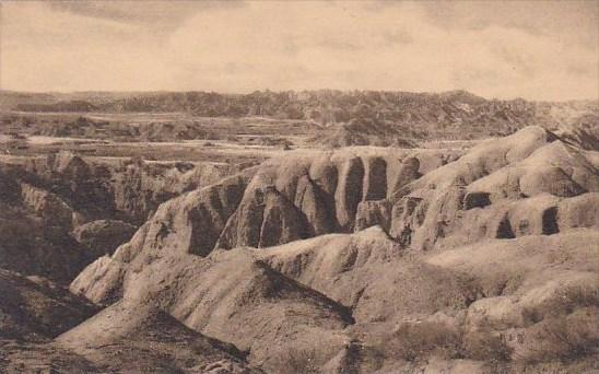 View In Badlands Nat Monument South Dakota Albertype