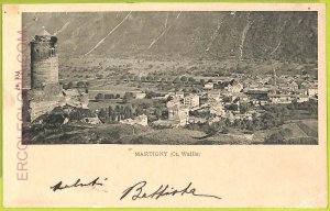 ad4739 - SWITZERLAND Schweitz - Postcards VINTAGE POSTCARD - Martigny -1905-