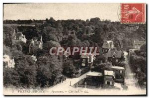 Old Postcard Villers sur Mer Panorama Cote Sud