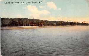 Lake Front from Lake Sylvan Beach, New York  