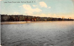 Lake Front from Lake Sylvan Beach, New York