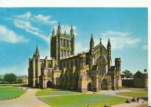 Herefordshire Postcard - The Cathedral - Hereford - Ref TZ2252