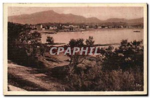 Old Postcard Saint Jean De Luz View of the Beach