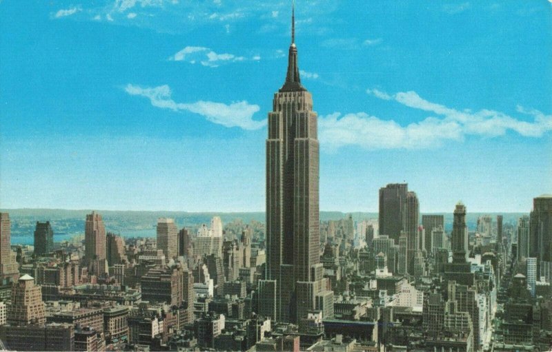 Postcard Empire State Building New York 