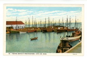 MA - Provincetown. Fishing Boats at Dock 