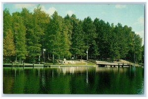 Westphal's Northwood Resort Little Muskie Lake Park Falls Wisconsin WI Postcard 