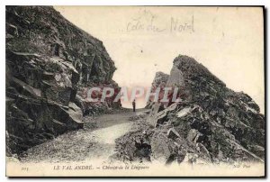 Postcard The Old Valandre path Linguare