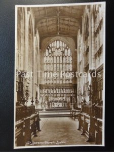 Vintage RPPC - St. Lawrence Church, Ludlow