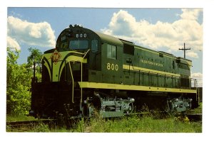 Toledo, Peoria & Western Railroad Train,