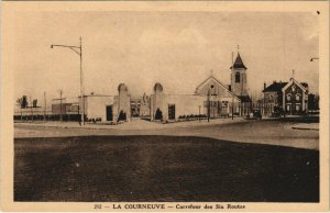 CPA La COURNEUVE - Carrefour des Six Routes (124023)