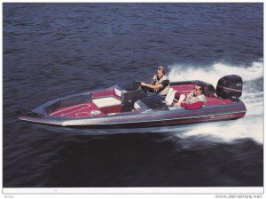 Boat ad, Maxum boat company, Washington, USA, 50-70s ; Model, Quantum 1800/XB
