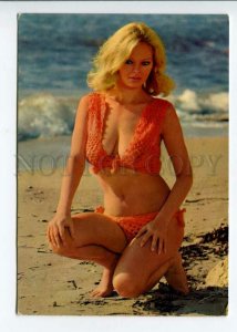 426248 Germany PIN-UP Nude Woman knitted Swimsuit Old Kruger