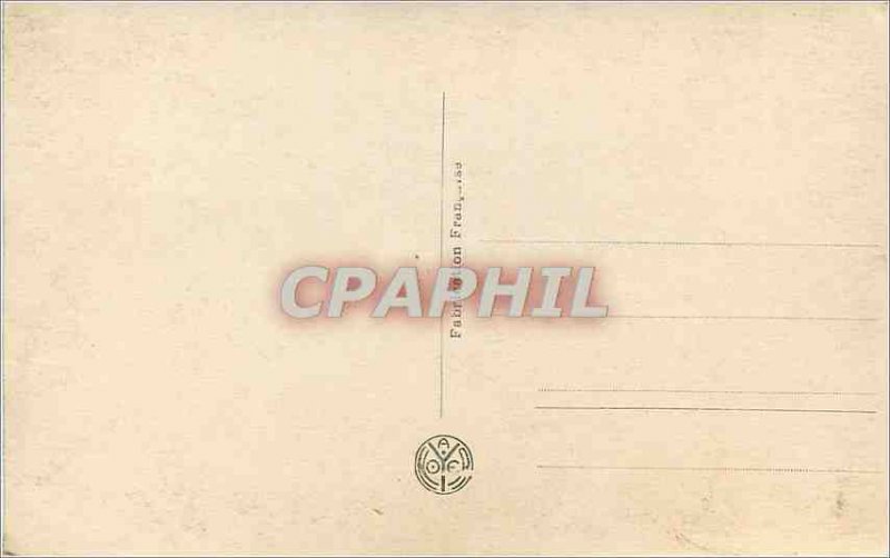 Old Postcard Louvre Museum of Leonardo da Vinci