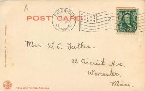 Haverhill Massachusetts Horse Drawn Trolley 1908 Washington Rotograph 10850