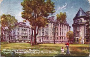 Canada McGill University Montreal Postcard C109