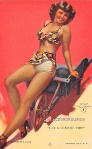 Get a Load of This, Zoe Mozert 1945 Mutoscope Artist Pin Up Girl, Non Postcar...