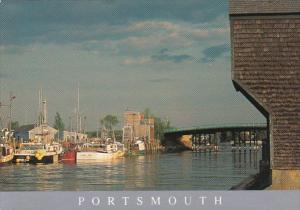 New Hampshire Portsmouth Harbor Scene