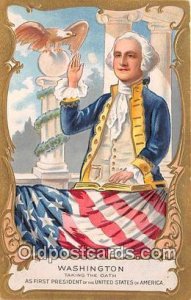 Washington Taking the Oath Unused 