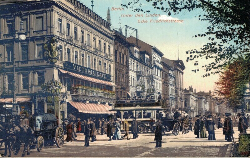 Germany Berlin Unter den Linden Ecke Friedrichstrasse 03.41